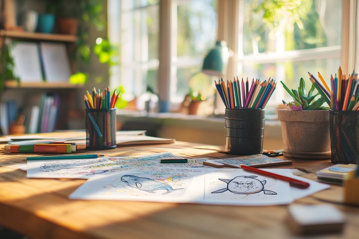 Coloriage baleine : une activité parfaite pour les journées pluvieuses