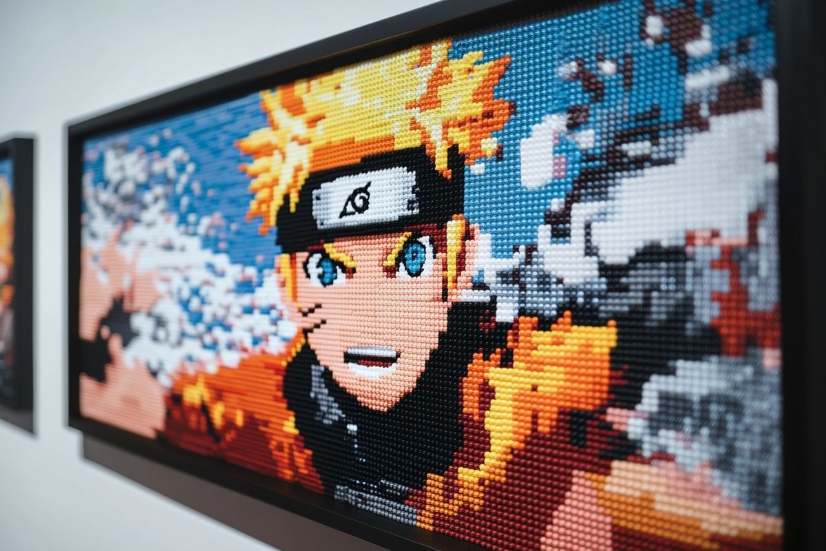 Intégrer le pixel art Naruto dans votre collection