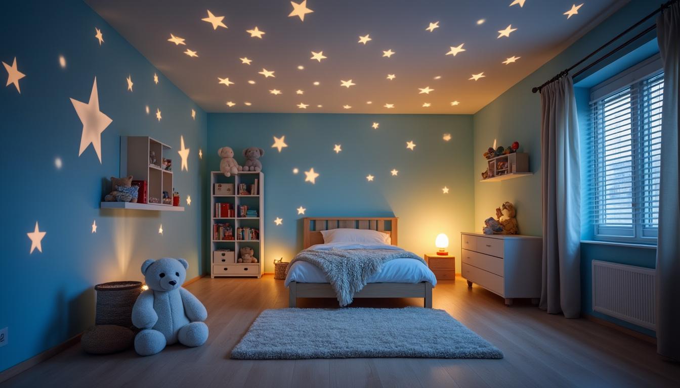 découvrez notre veilleuse bébé innovante et projecteur d’étoiles, conçue pour apaiser les peurs nocturnes de votre enfant. offrez-lui des nuits sereines grâce à une atmosphère douce et étoilée qui favorise le sommeil.