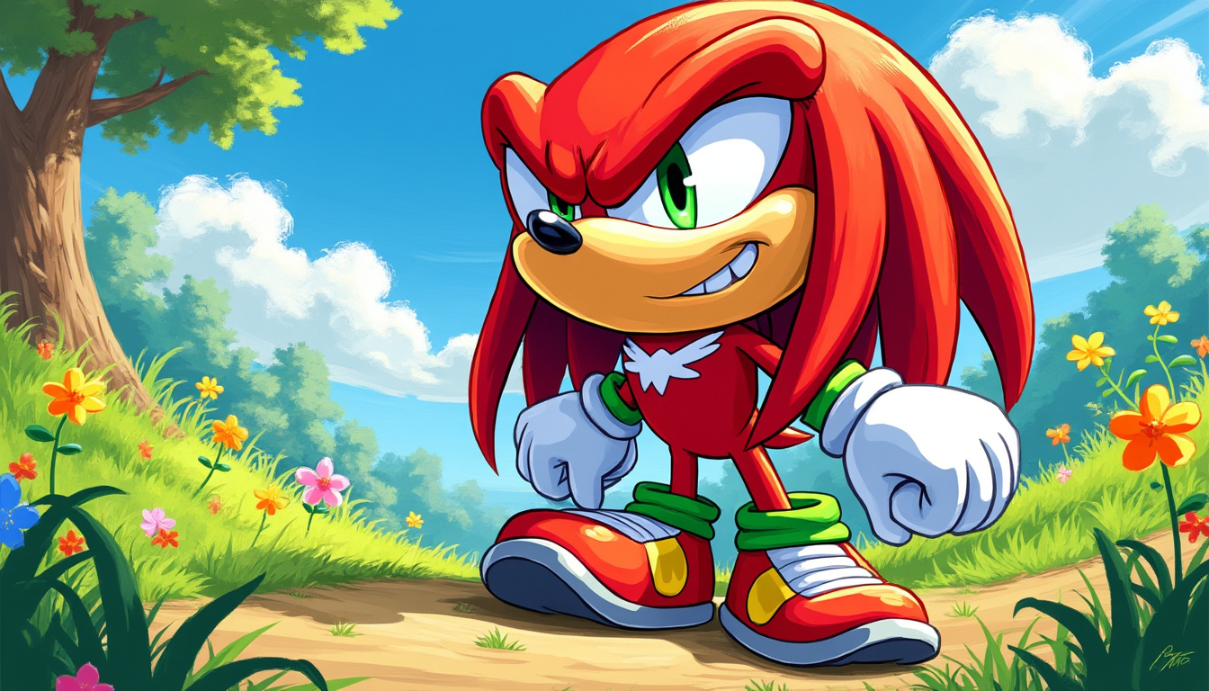 découvrez comment le coloriage knuckles éveille votre créativité et stimule votre imagination à travers l’univers fascinant de ce personnage de sonic. idéal pour petits et grands.