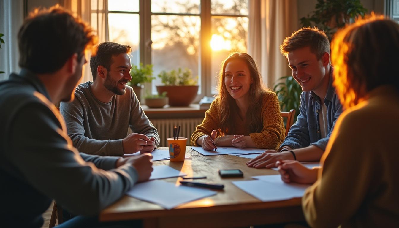 découvrez 10 jeux amusants à faire avec simplement du papier et un crayon pour pimenter vos soirées entre amis. trouvez des idées originales et conviviales pour des moments de rire et de créativité !