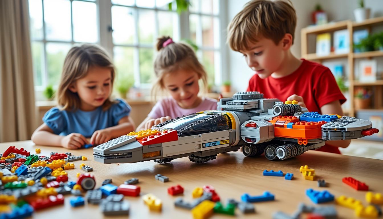 découvrez lego creator 31034 : les planeurs du futur, un ensemble innovant qui stimule l’imagination et la créativité des enfants grâce à ses constructions modulables. parfait pour des heures de jeu éducatif et inventif !