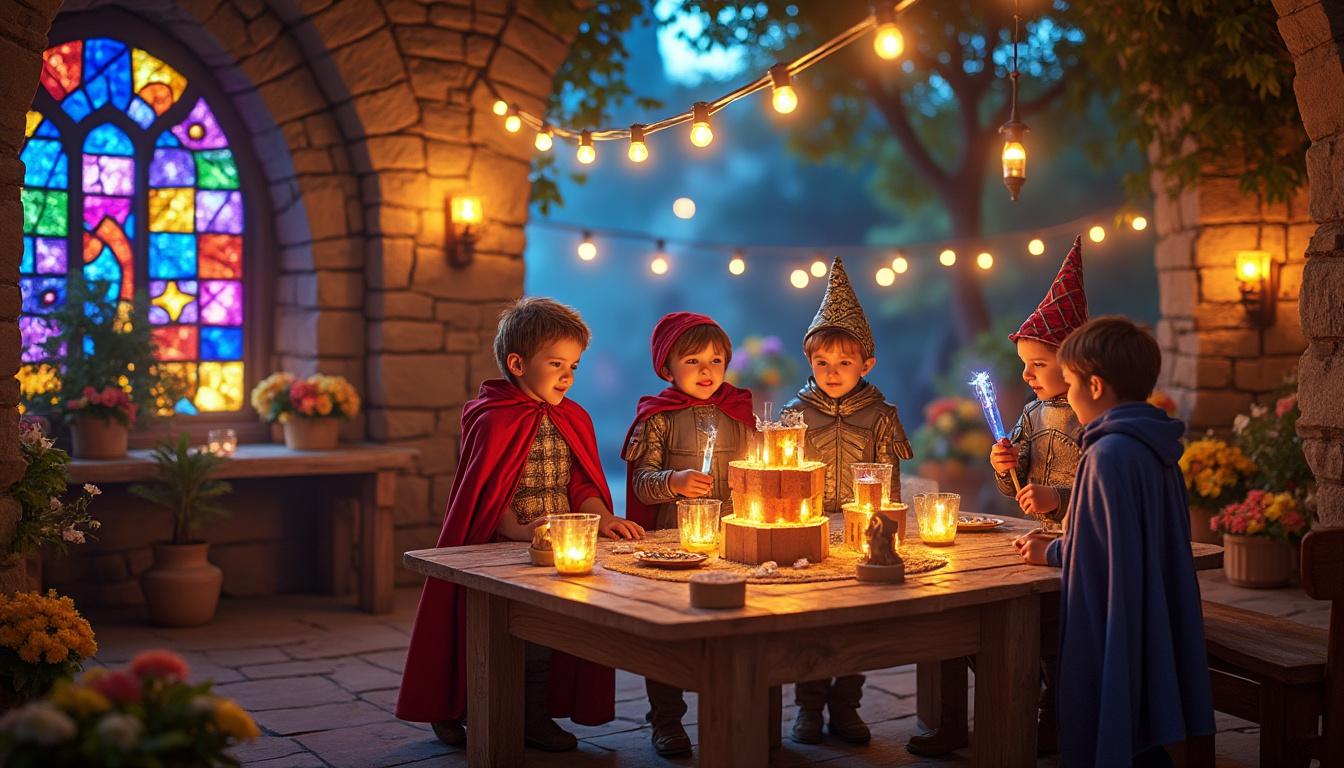 découvrez les meilleures idées pour organiser une fête inoubliable pour enfants dans un château magique, avec des activités féeriques, des décorations enchantées et des moments de joie garantis.
