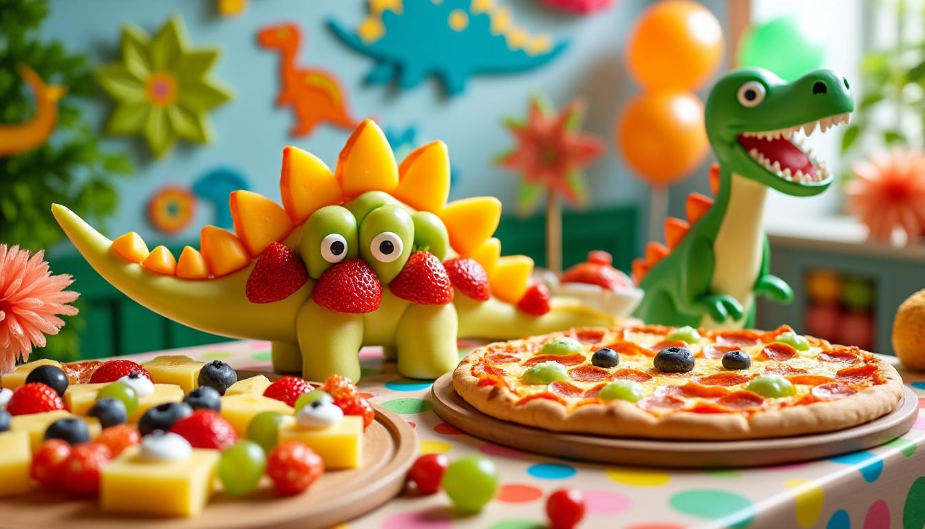 découvrez les meilleures recettes pour une fête d'enfants sur le thème des dinosaures, faciles à réaliser et qui raviront petits et grands invités.