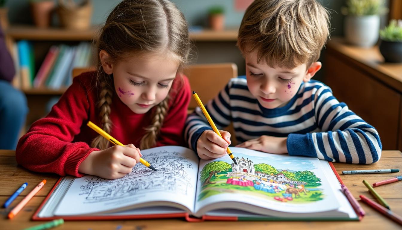 plongez dans l'univers captivant du coloriage magique en anglais, une activité ludique et éducative parfaite pour les enfants. apprenez en couleur tout en vous amusant !