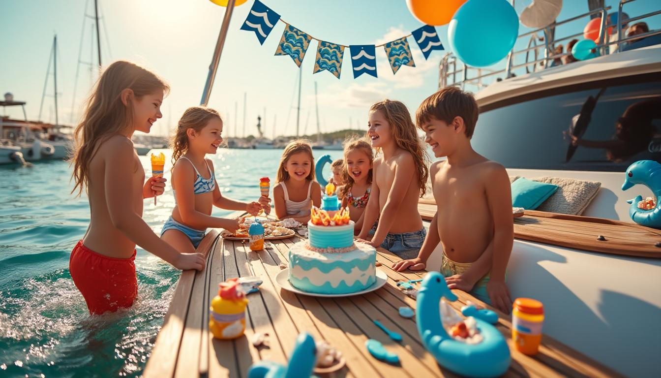 découvrez des idées originales de thèmes pour organiser une fête d'enfants inoubliable à bord d'un bateau en location. ambiance ludique et décor unique garantis !