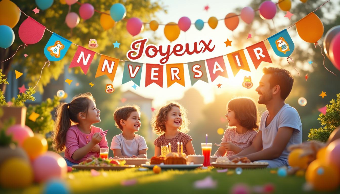 découvrez des idées créatives de guirlandes joyeux anniversaire pour enfants afin d'égayer et personnaliser la fête avec couleur et fun.
