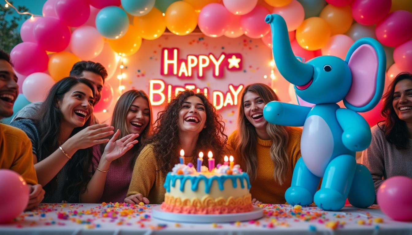 découvrez comment les ballons en forme d’animaux apportent une touche magique et originale à votre décoration, transformant chaque événement en un moment inoubliable.