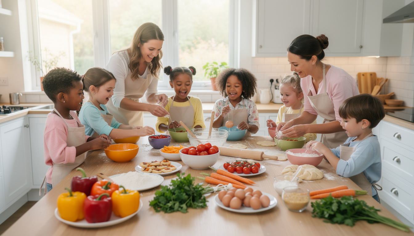 découvrez nos conseils et astuces pour organiser un atelier cuisine réussi pour enfants, alliant amusement, apprentissage et sécurité.