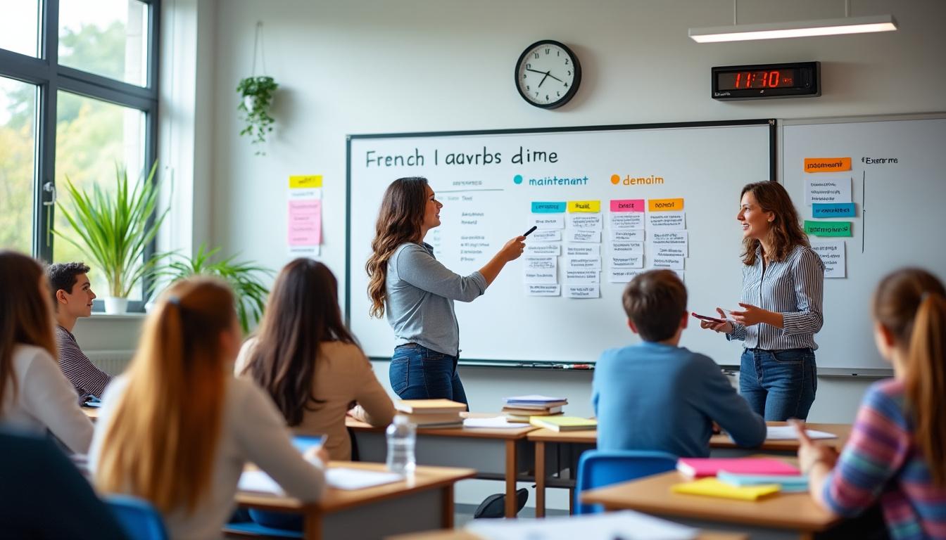 découvrez notre liste complète des adverbes de temps pour maîtriser la langue française avec aisance et précision.