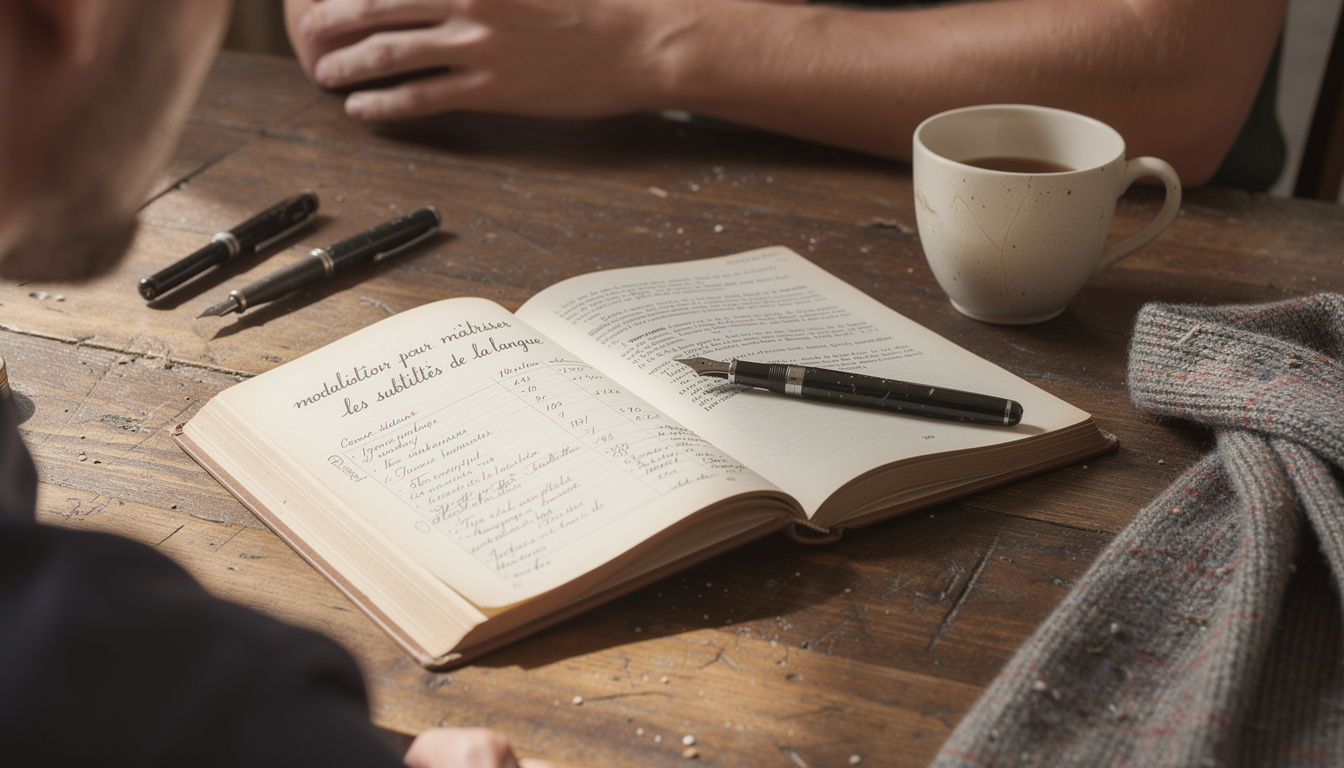 découvrez notre tableau complet des modalisateurs pour maîtriser les subtilités de la langue française et enrichir votre expression écrite et orale.