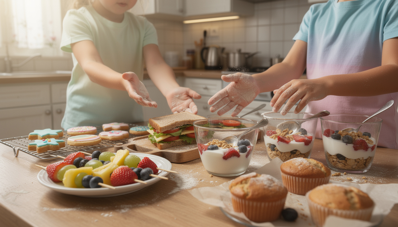 découvrez le top 5 des goûters faciles et amusants préparés par les enfants pour régaler toute la famille avec des recettes gourmandes et simples à réaliser.