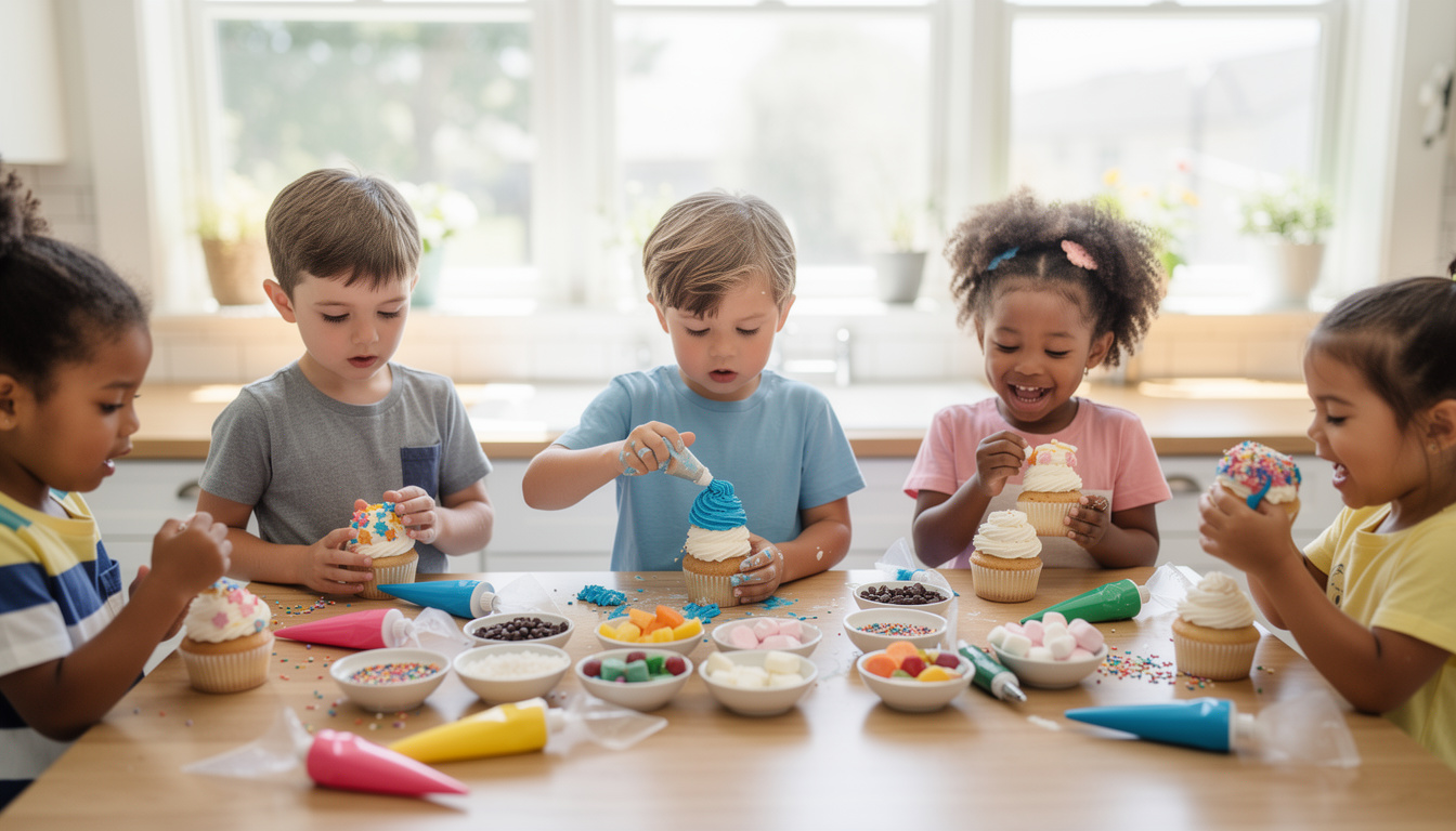 découvrez 5 astuces simples et ludiques pour réaliser des cupcakes décorés avec vos enfants, pour des moments créatifs et gourmands en famille.