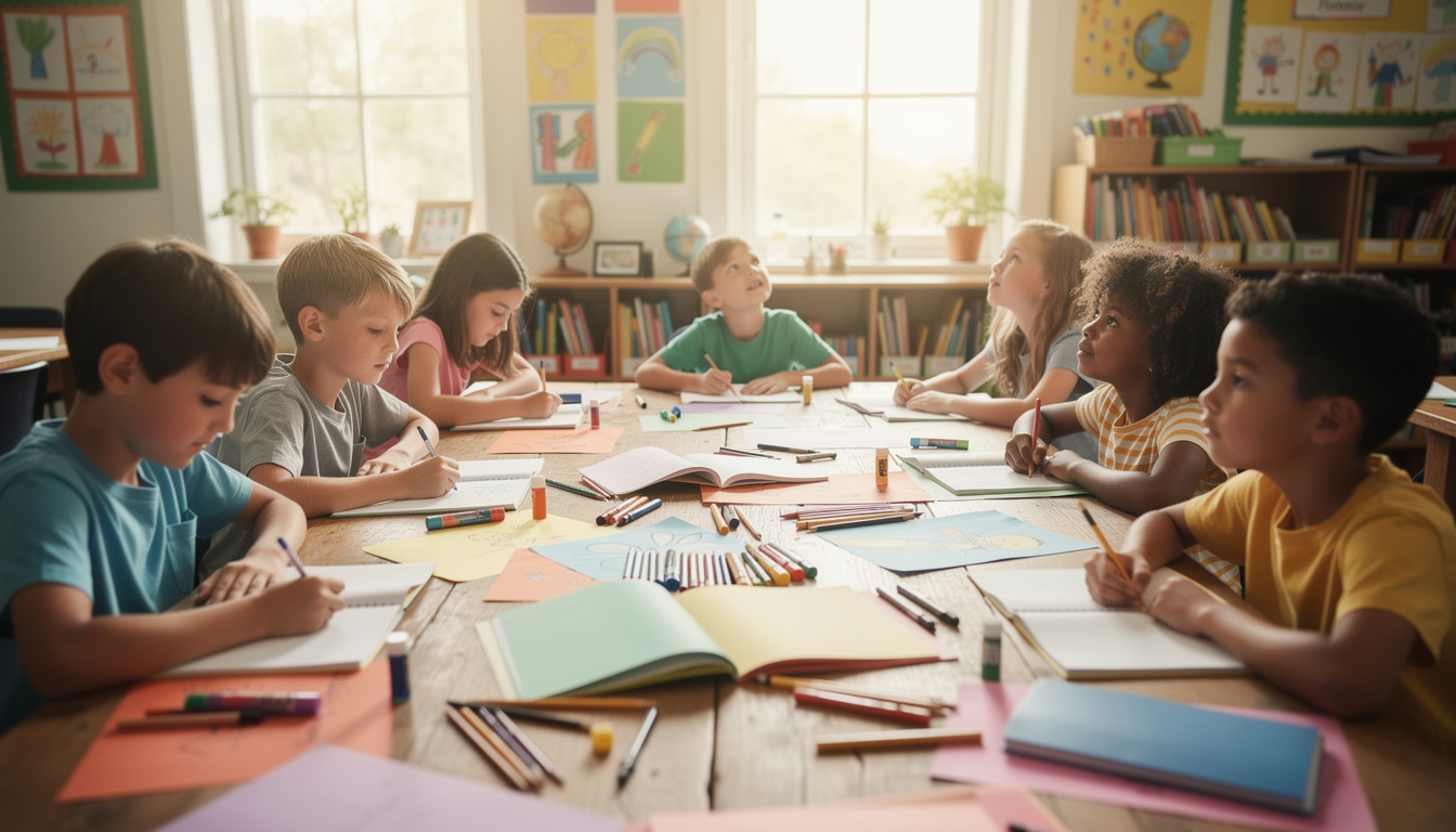 découvrez une sélection des meilleurs jeux d'écriture pour enfants, conçus pour stimuler leur imagination et développer leur créativité de manière ludique et éducative.