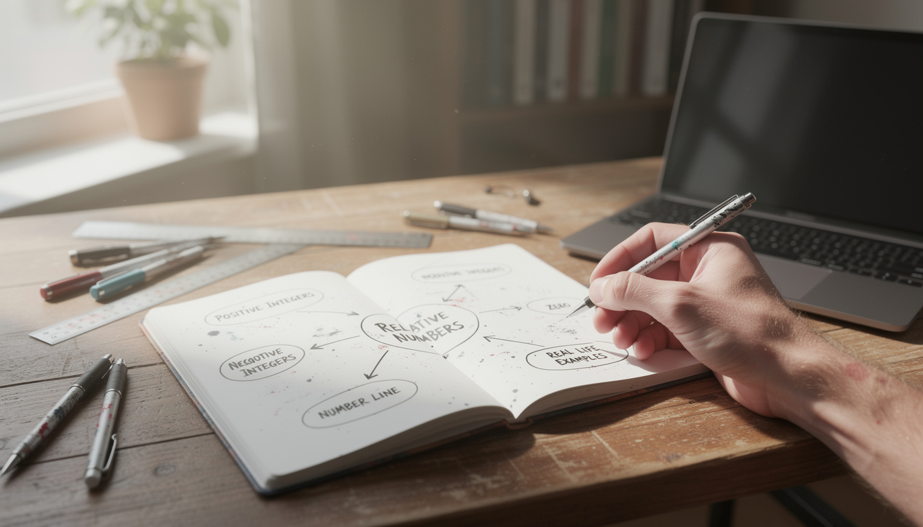 découvrez notre guide étape par étape pour créer une carte mentale efficace sur les nombres relatifs, idéal pour améliorer votre compréhension et votre organisation.