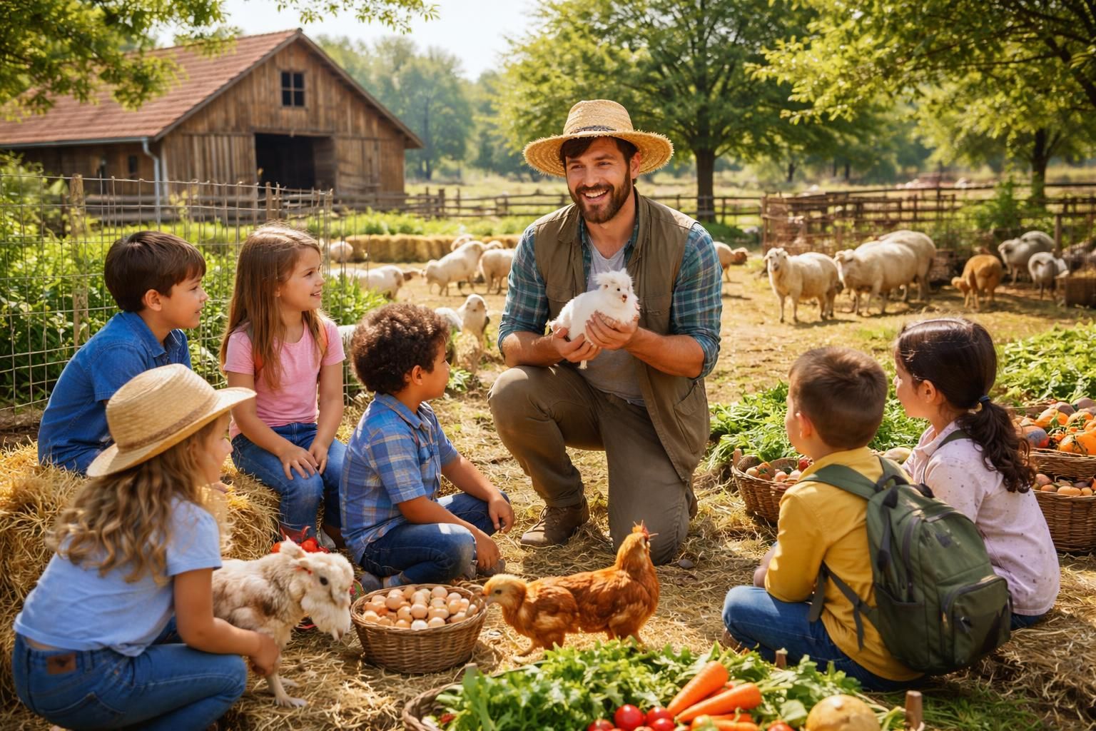 découvrez les fermes pédagogiques autour de vous et vivez une expérience éducative unique en famille. apprenez en vous amusant au contact des animaux et de la nature.