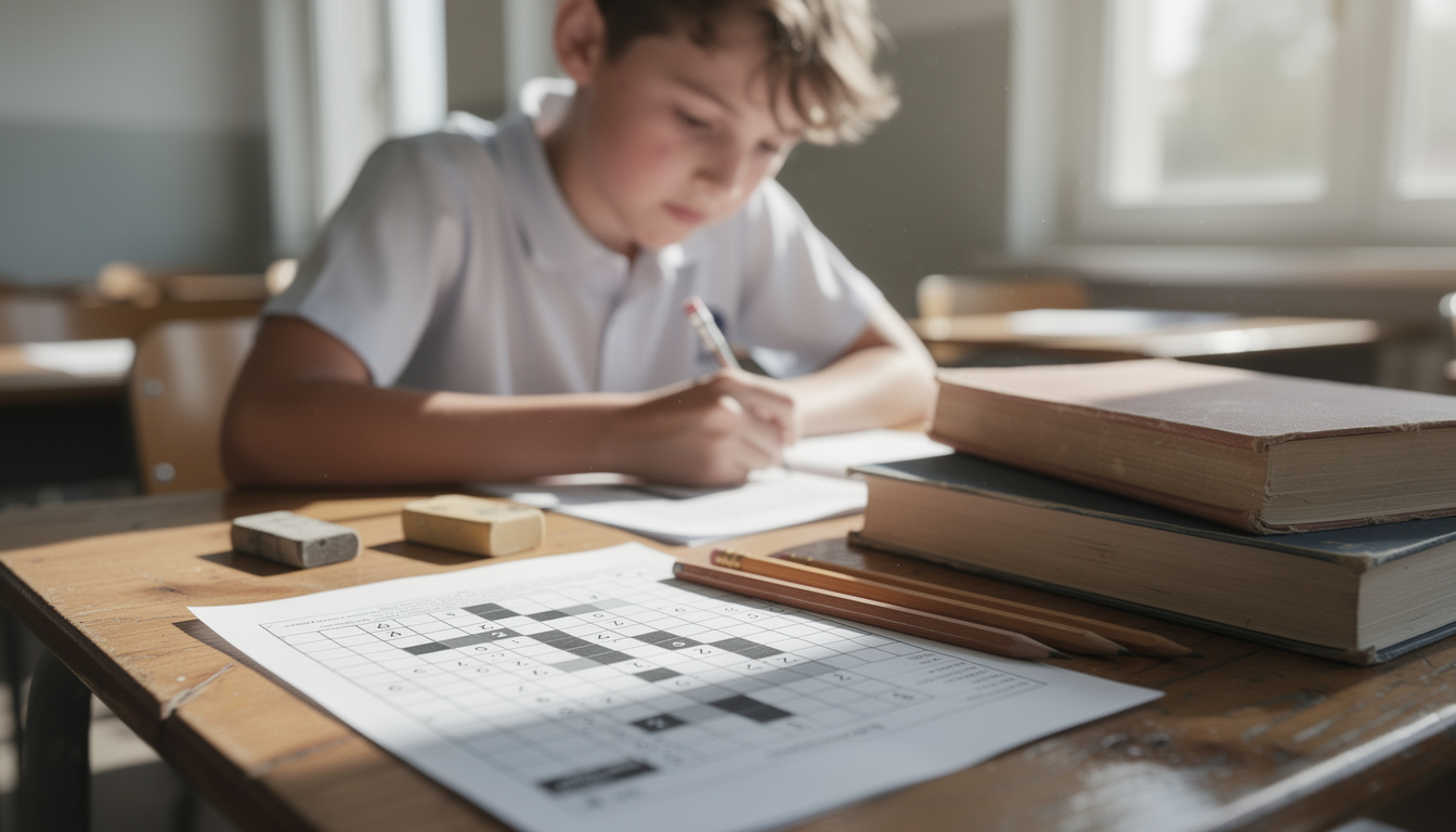 découvrez comment les mots croisés à imprimer au collège offrent une méthode ludique et efficace pour faciliter l'apprentissage et renforcer les compétences des élèves.
