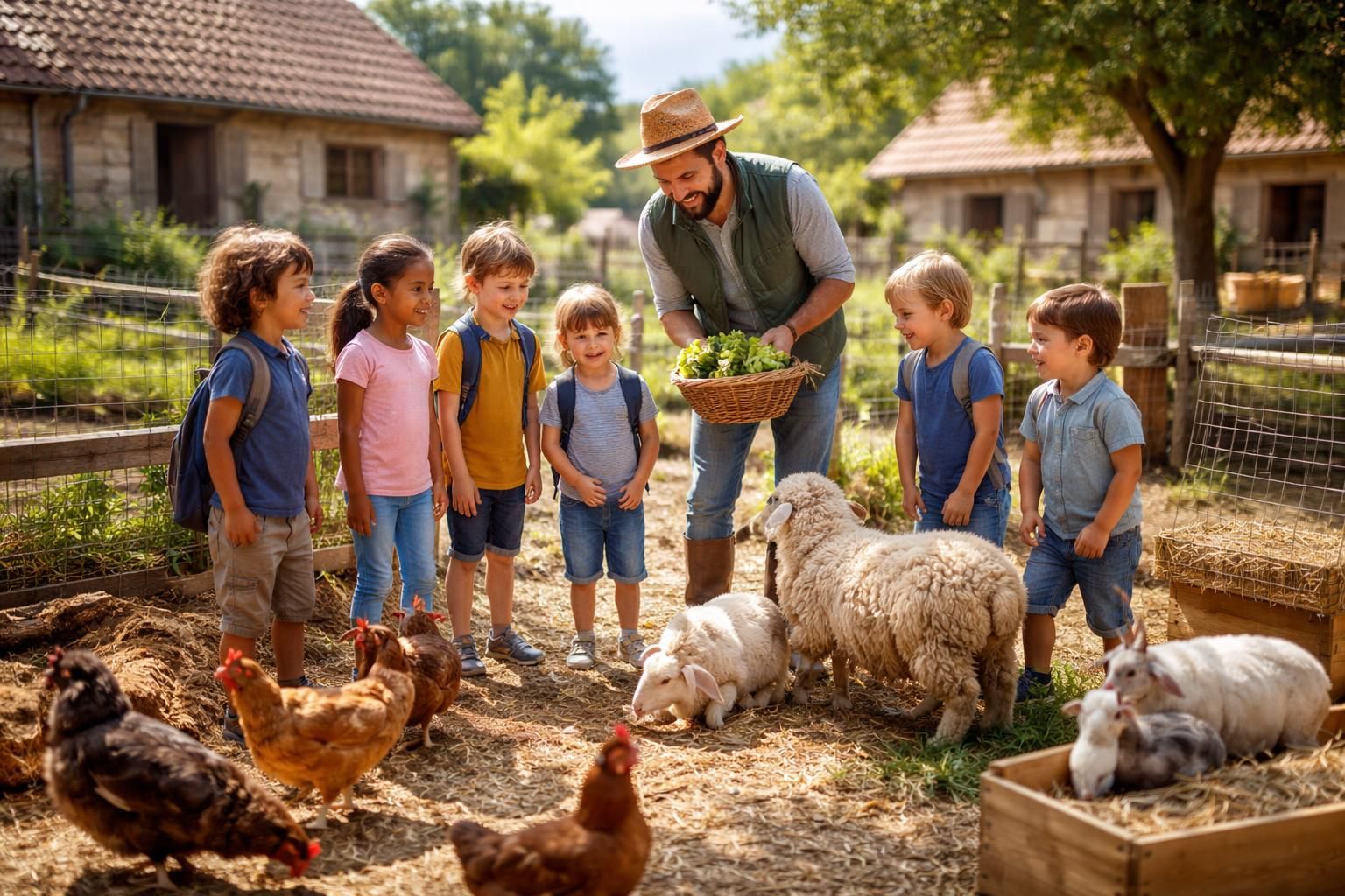 découvrez l'expérience unique d'une ferme pédagogique à ezanville, alliant éducation et amusement pour toute la famille. apprenez en vous divertissant au contact des animaux et de la nature.