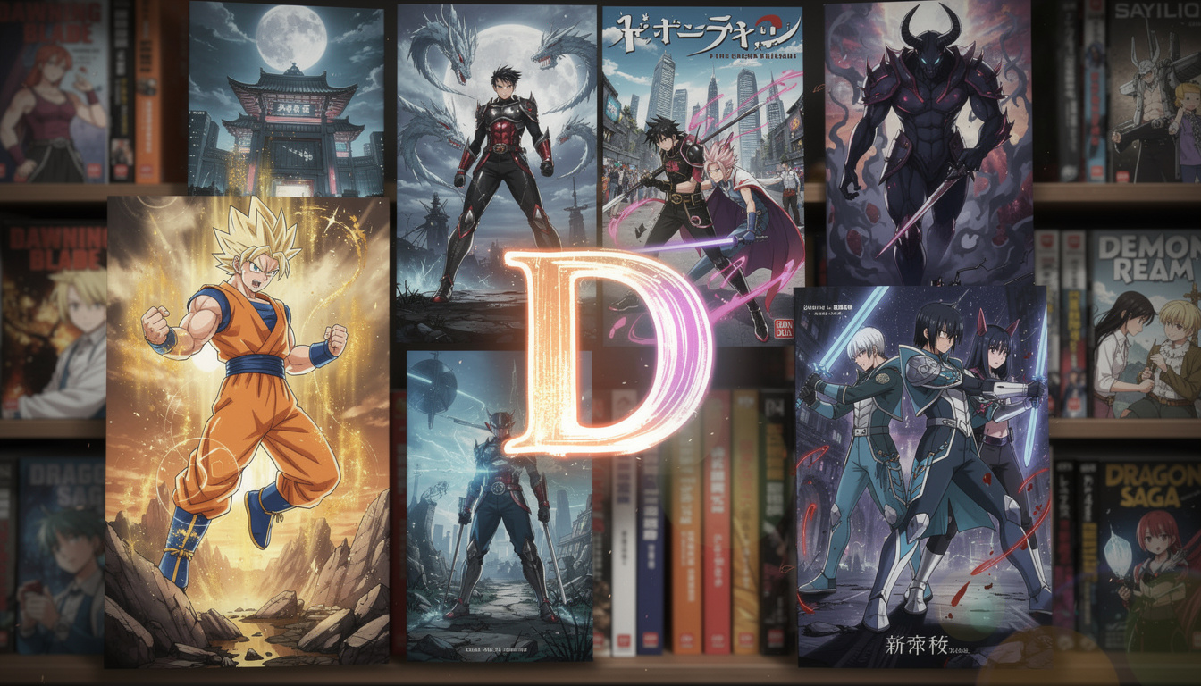 découvrez les mangas les plus populaires dont le titre commence par la lettre d. une sélection incontournable pour les fans de manga à la recherche de nouvelles séries passionnantes.