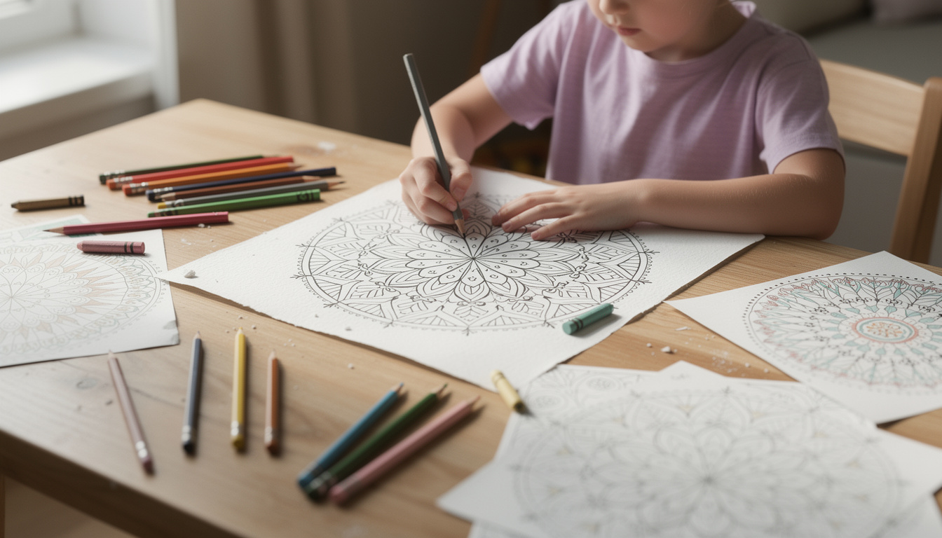 découvrez pourquoi le mandala pour enfant est une activité créative incontournable, favorisant la concentration, l'expression artistique et le bien-être des plus jeunes.