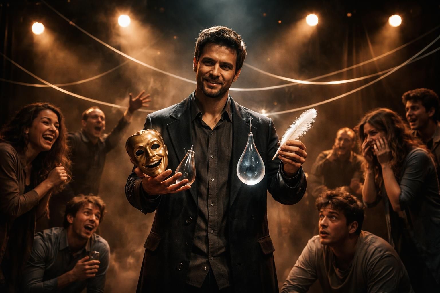 découvrez le théâtre de l'art du dealer d'émotions, une approche innovante pour explorer et comprendre les interactions humaines à travers l'expression théâtrale.