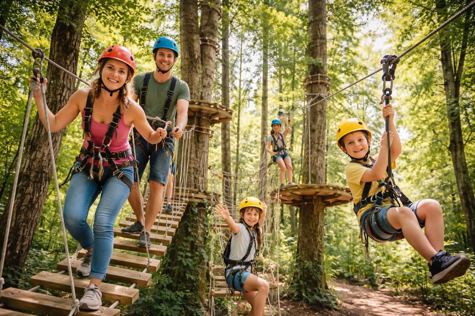 découvrez pourquoi l'accrobranche à la côte saint andré est l'activité idéale pour des sorties en famille alliant aventure, nature et moments inoubliables pour petits et grands.