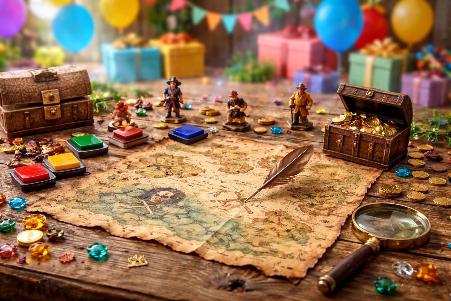 découvrez comment personnaliser facilement une carte au trésor à imprimer pour rendre un anniversaire inoubliable et plein d'aventures pour les enfants.