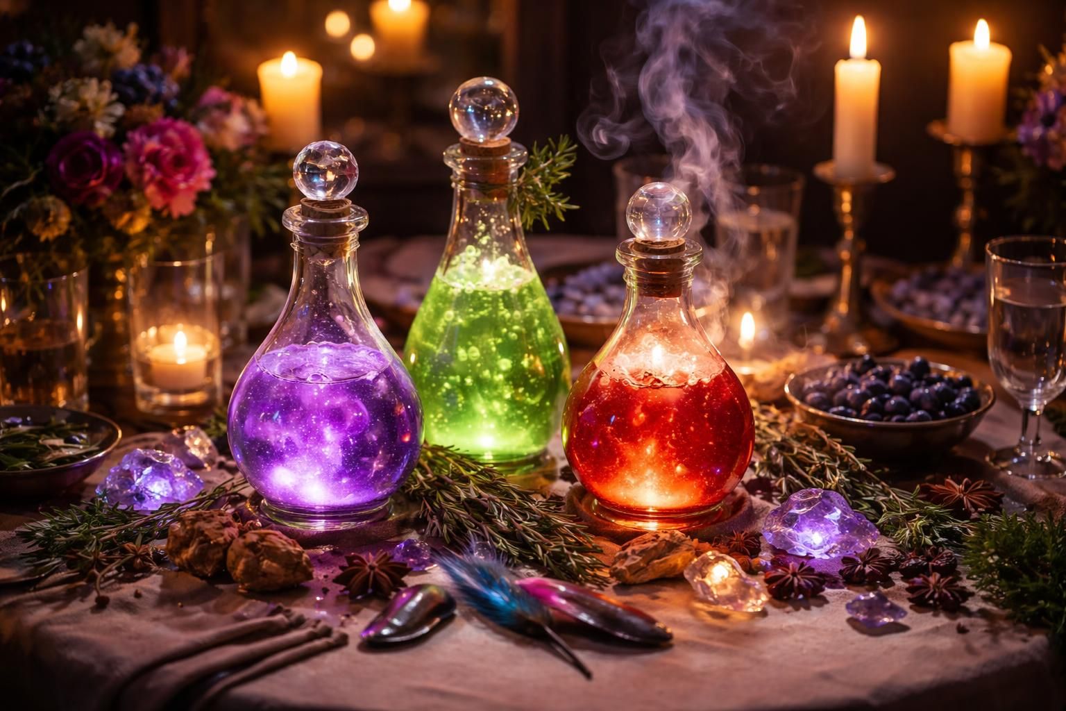 découvrez les meilleures recettes de potions magiques buvables pour épater vos invités avec des boissons originales et envoûtantes, parfaites pour toutes vos occasions spéciales.
