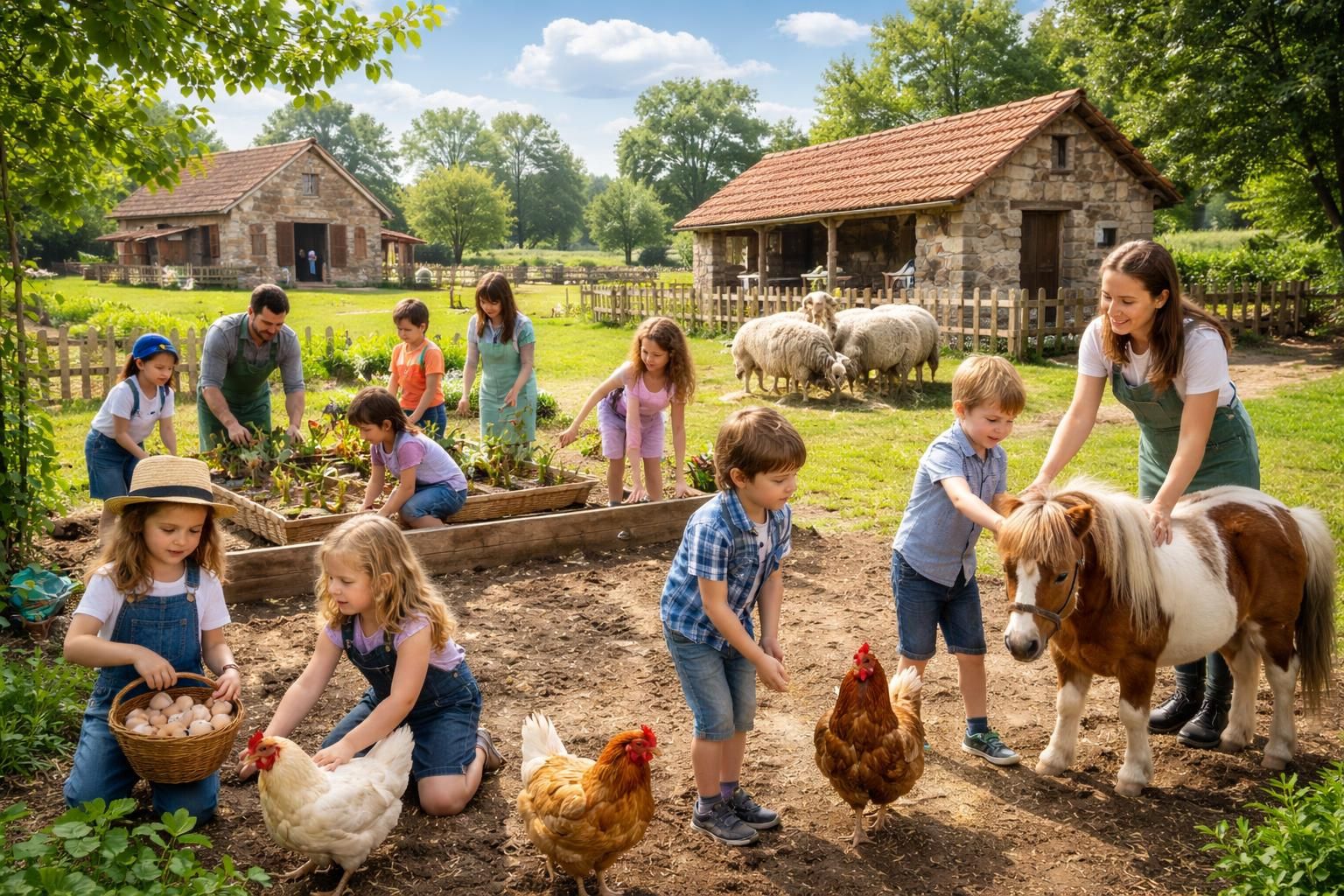 découvrez les secrets d'une ferme pédagogique à toul, où apprentissage ludique et moments joyeux se conjuguent pour petits et grands.