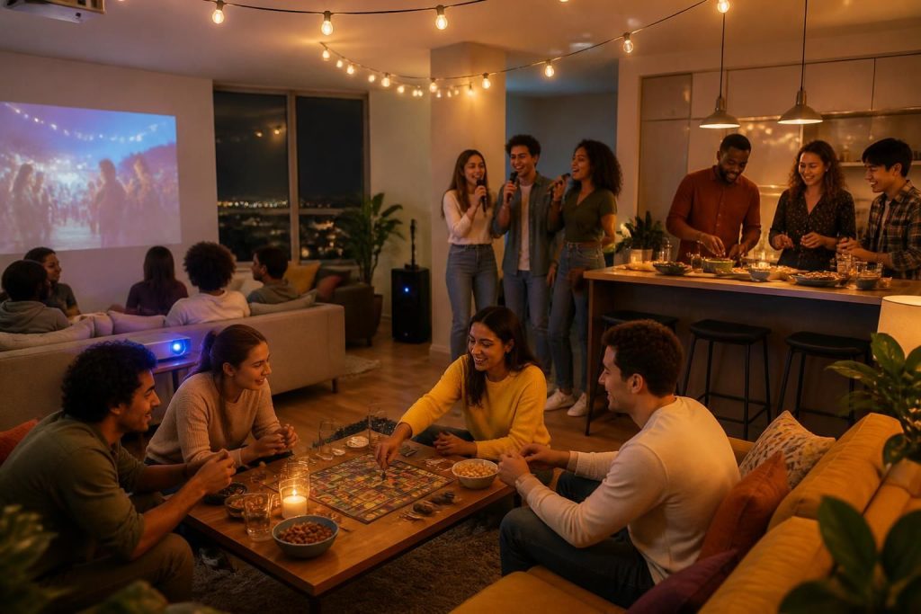 découvrez 10 idées originales et conviviales pour passer une soirée inoubliable entre amis à la maison. jeux, activités et astuces pour des moments fun et mémorables.