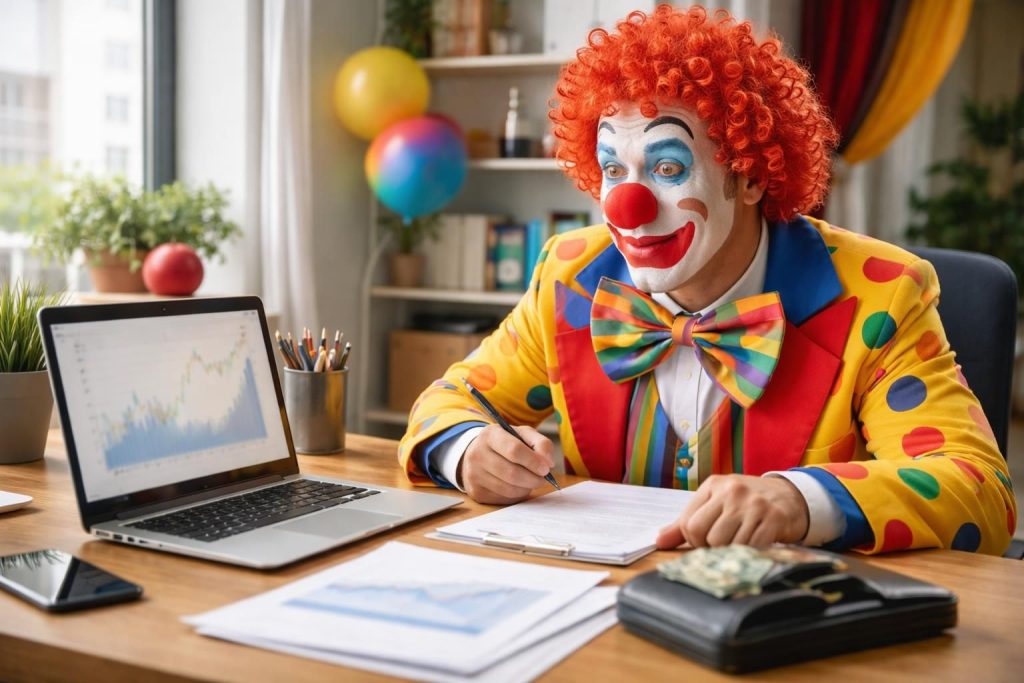 découvrez combien gagne un clown professionnel en moyenne et explorez les facteurs qui influencent son salaire.