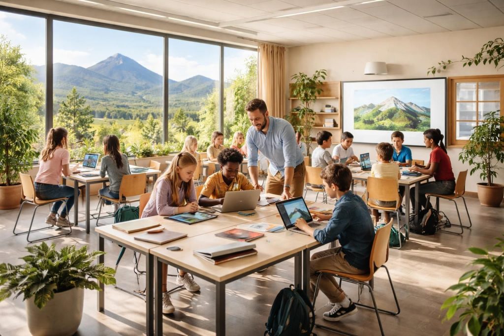 découvrez comment j'intègre des méthodes d'enseignement innovantes dans ma classe en auvergne pour favoriser l'apprentissage et l'engagement des élèves.