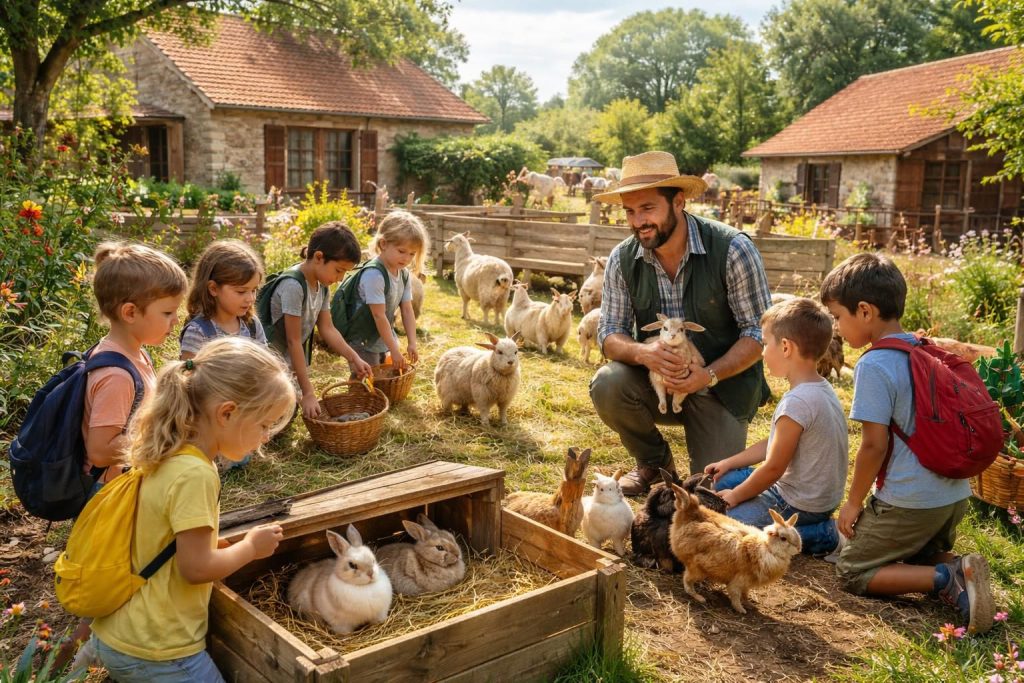 découvrez une ferme pédagogique à boulogne-sur-mer où éducation rime avec plaisir. une immersion enrichissante pour petits et grands au cœur de la nature et des animaux.