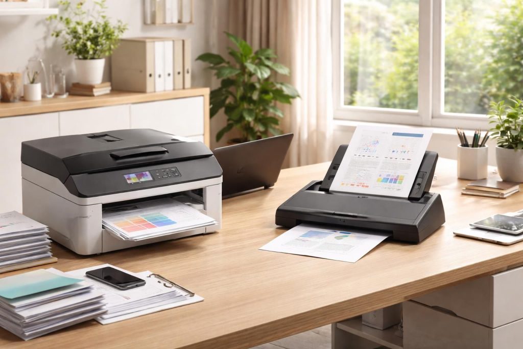 découvrez les différences entre scanner multifonction et scanner dédié pour bien choisir l'appareil idéal adapté à vos besoins à la maison.