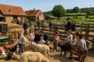 partez à la découverte de la ferme pédagogique à arras et profitez d'une journée ludique et éducative en famille au cœur de la nature.