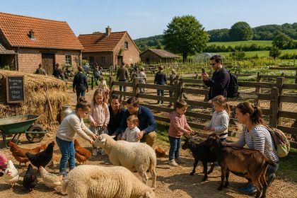 partez à la découverte de la ferme pédagogique à arras et profitez d'une journée ludique et éducative en famille au cœur de la nature.