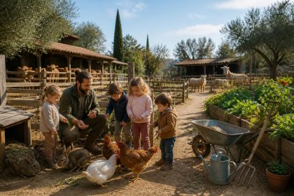découvrez une journée typique dans une ferme pédagogique à nîmes, entre activités éducatives, rencontres avec les animaux et immersion dans la vie rurale.